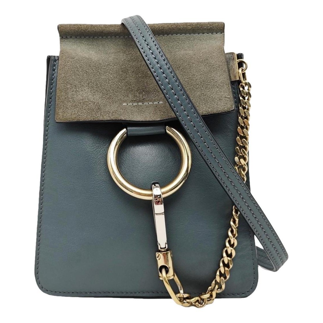 Faye leather handbag
