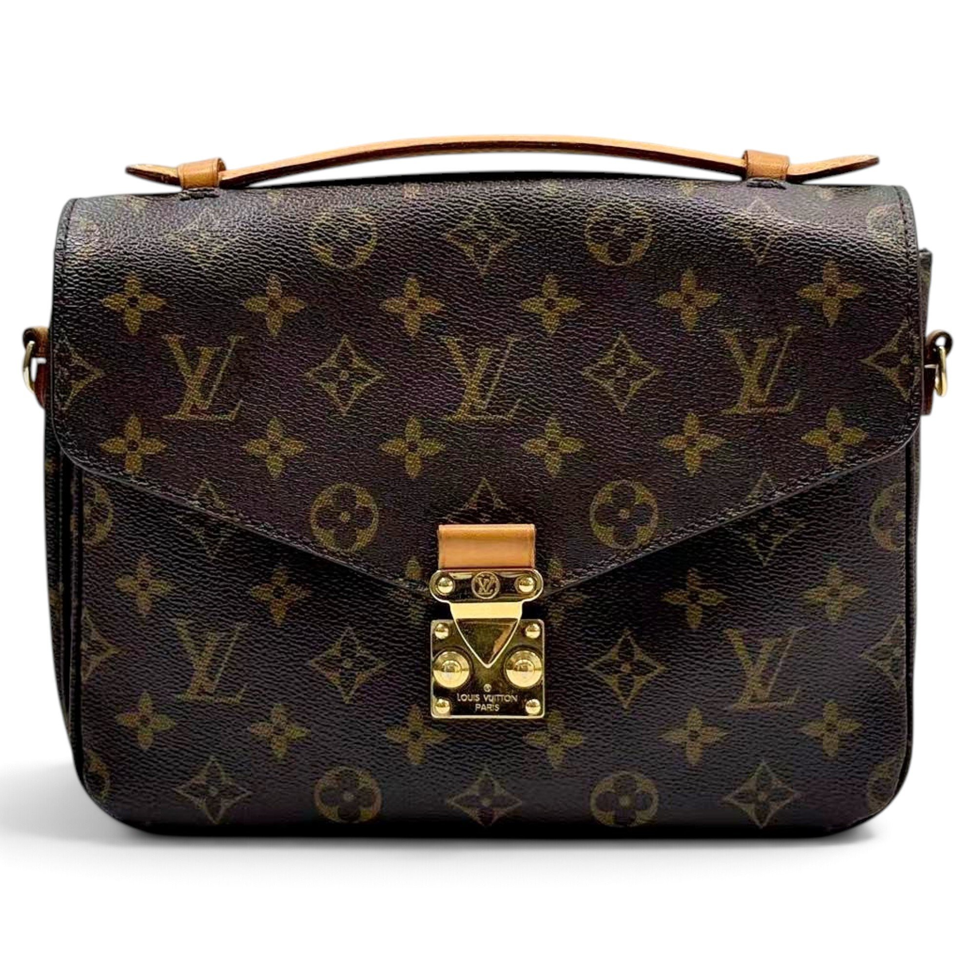 Metis leather handbag