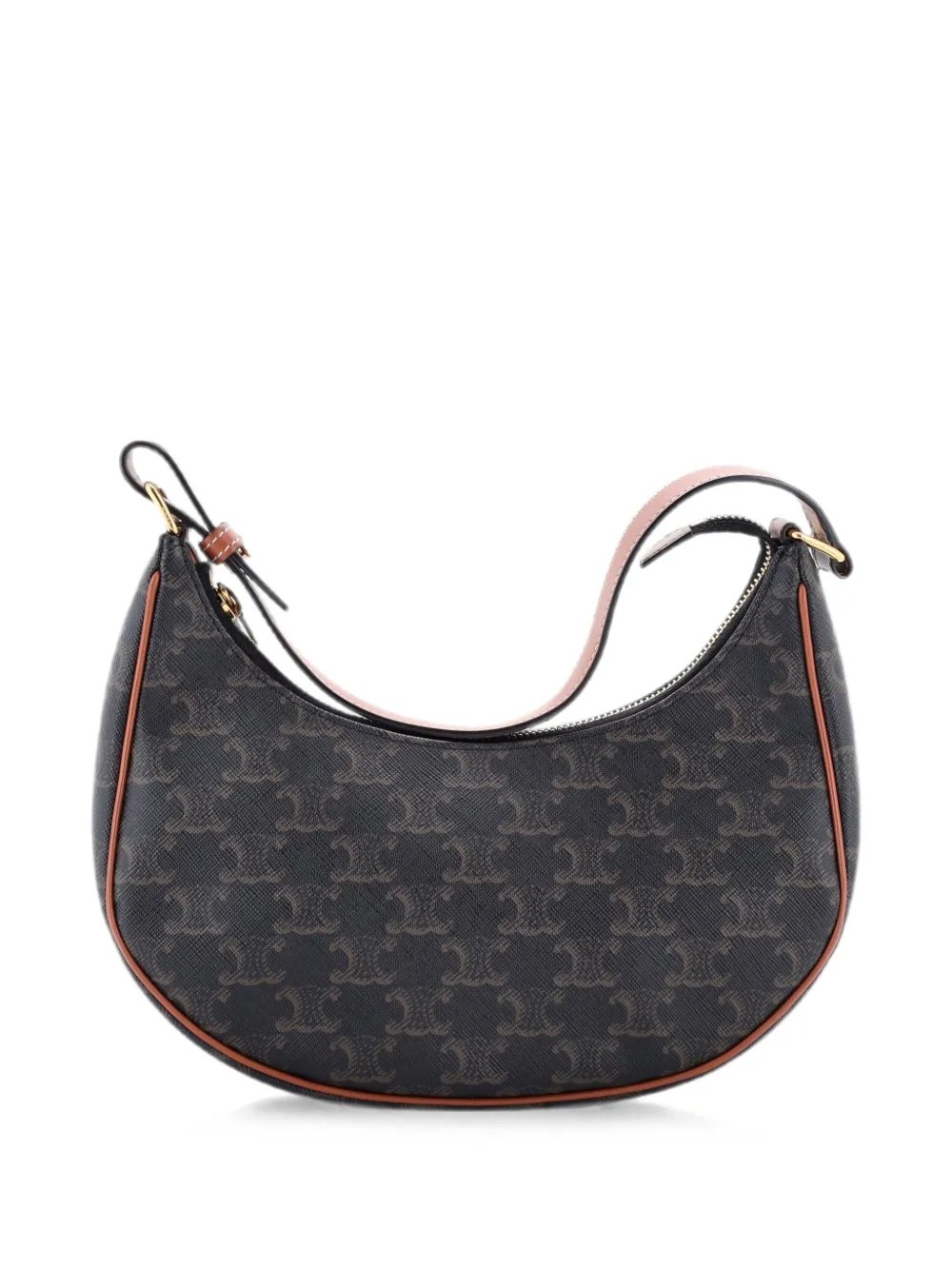 Celine Ava Bag Triomphe Coated Canvas hobo bag