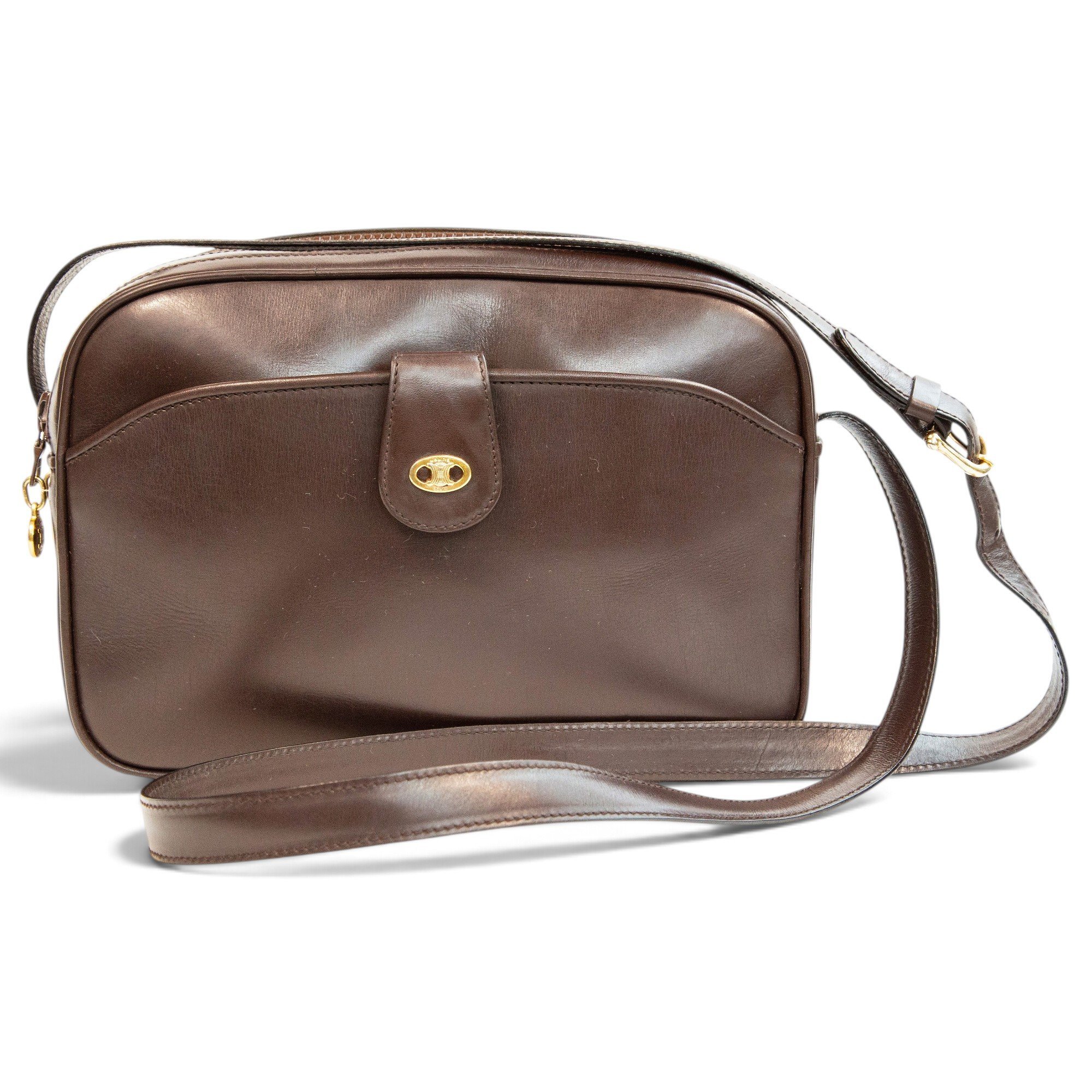 Leather crossbody bag