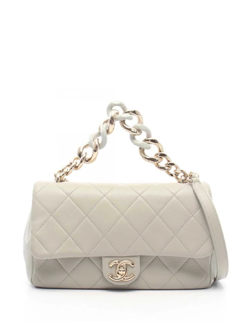 2021-2026 Small Lambskin Elegant Chain Single Flap satchel