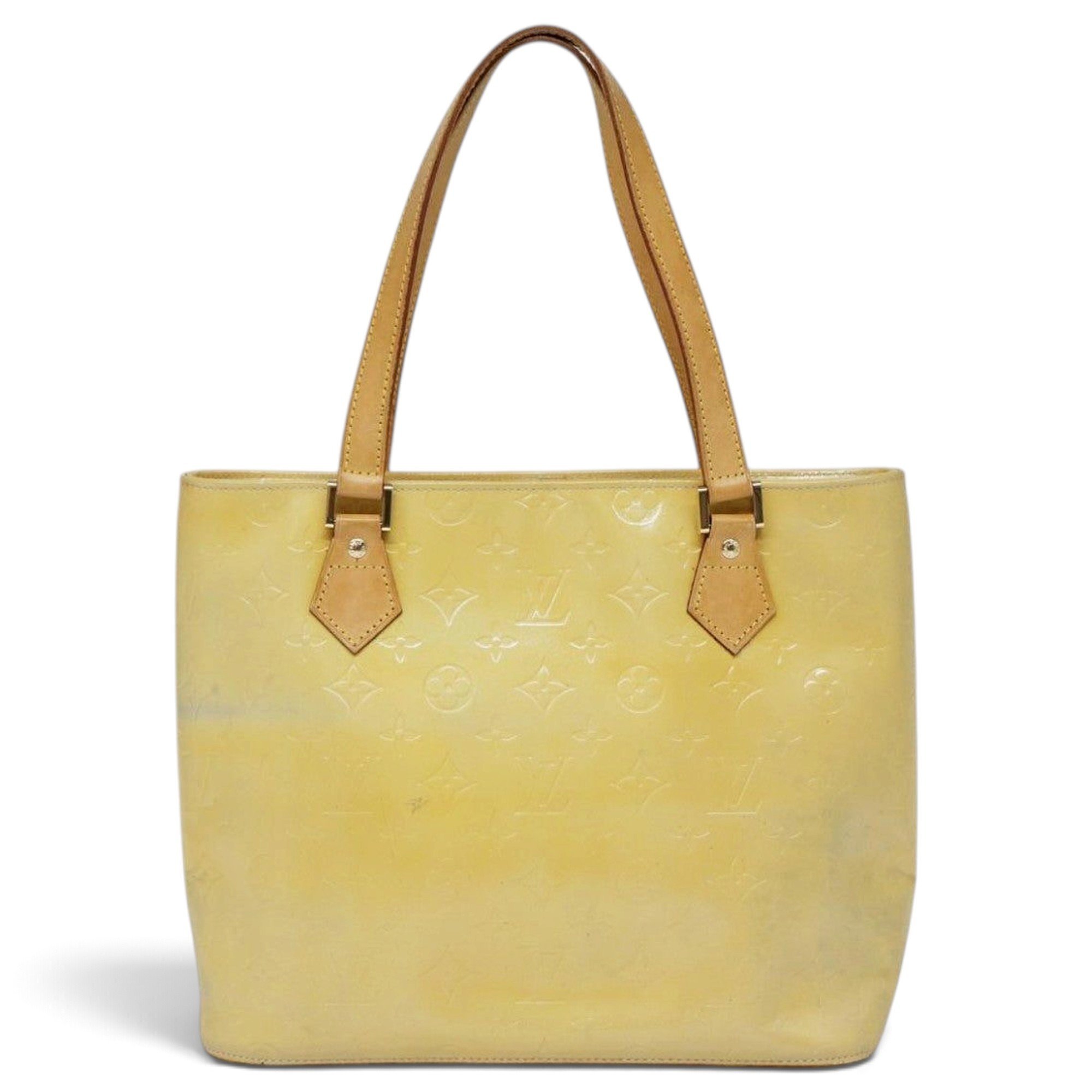 Houston patent leather handbag