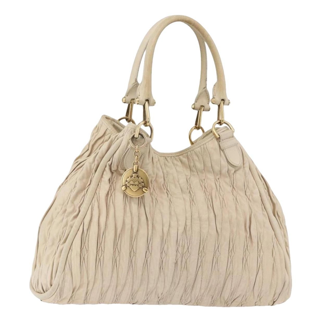Leather tote