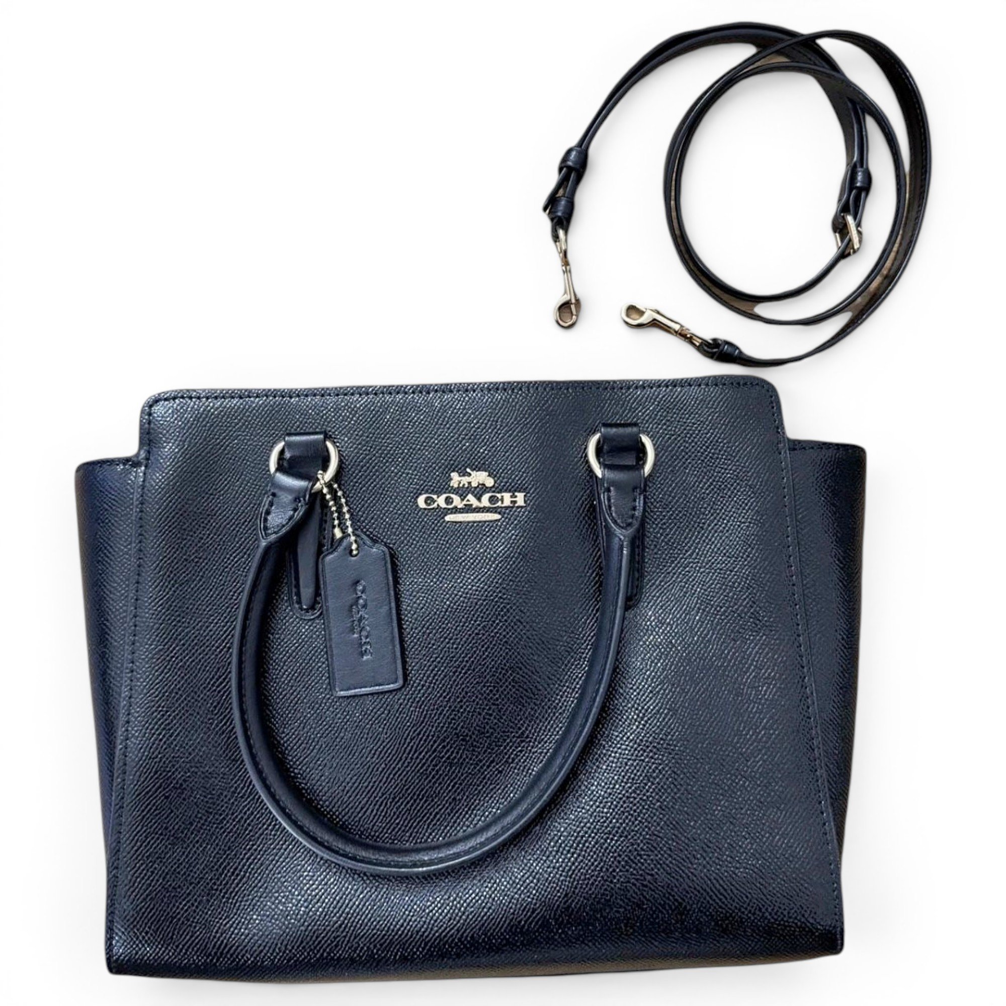 Leather crossbody bag