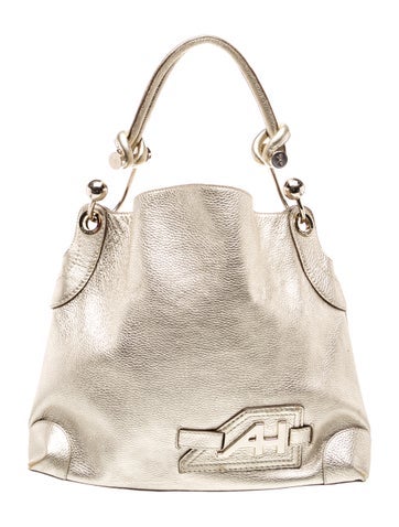 Anya Hindmarch Leather Top Handle Bag