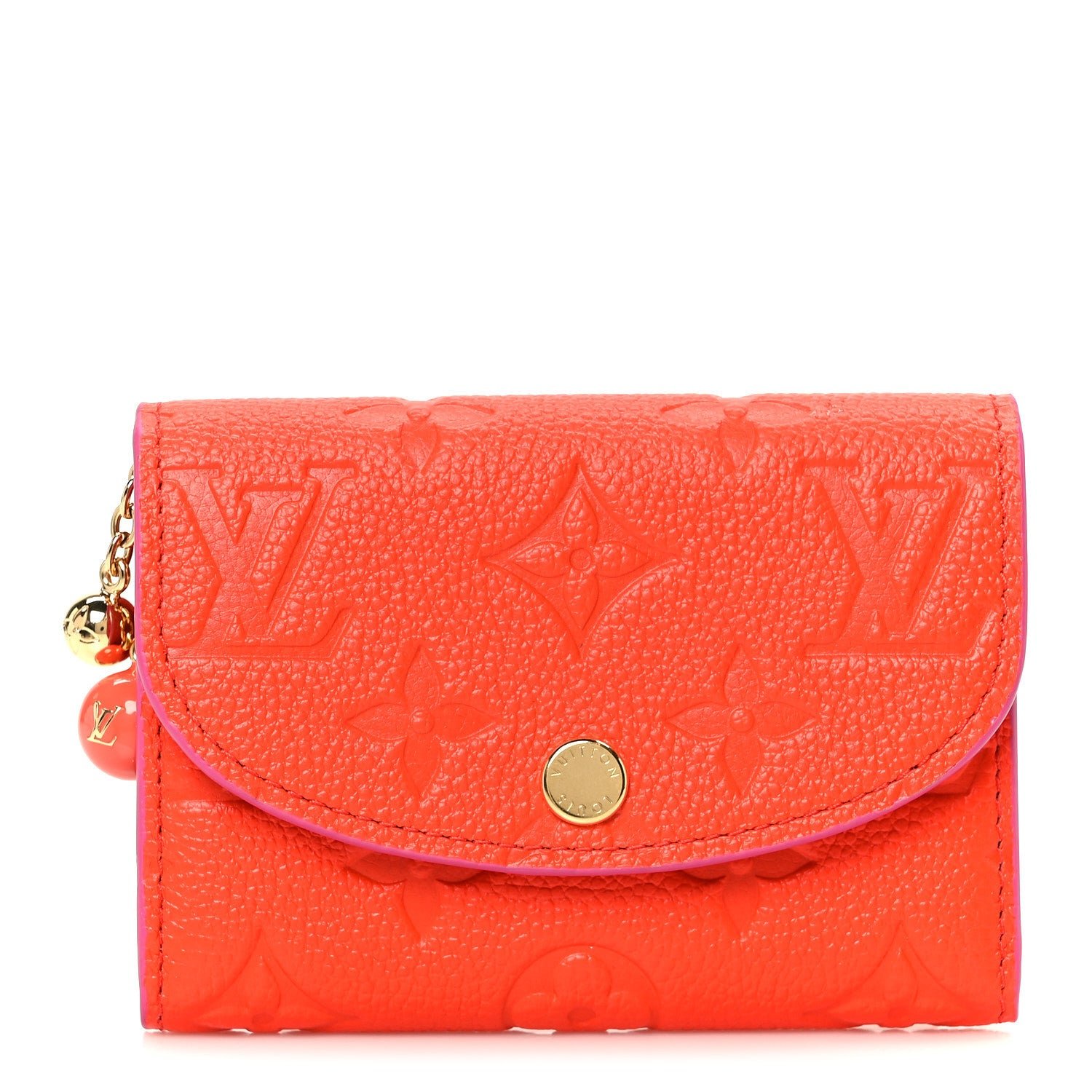 Louis Vuitton Empreinte Rosalie Coin Purse Blood Orange