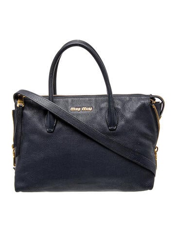 Leather Top Handle Bag