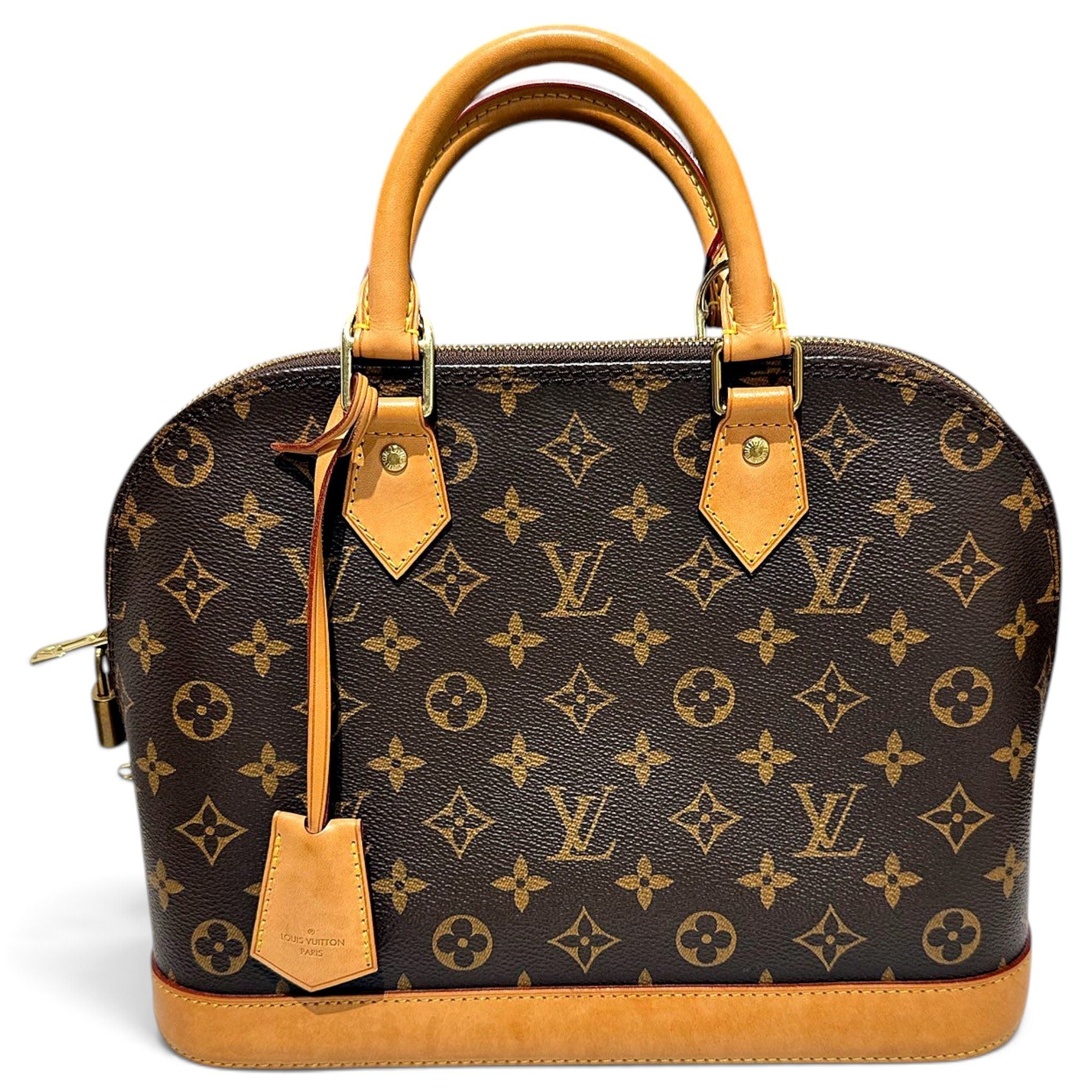 Alma leather handbag