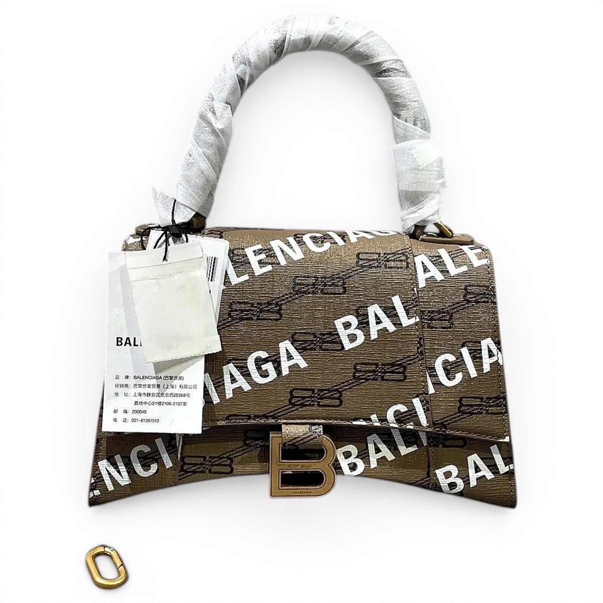 Leather handbag