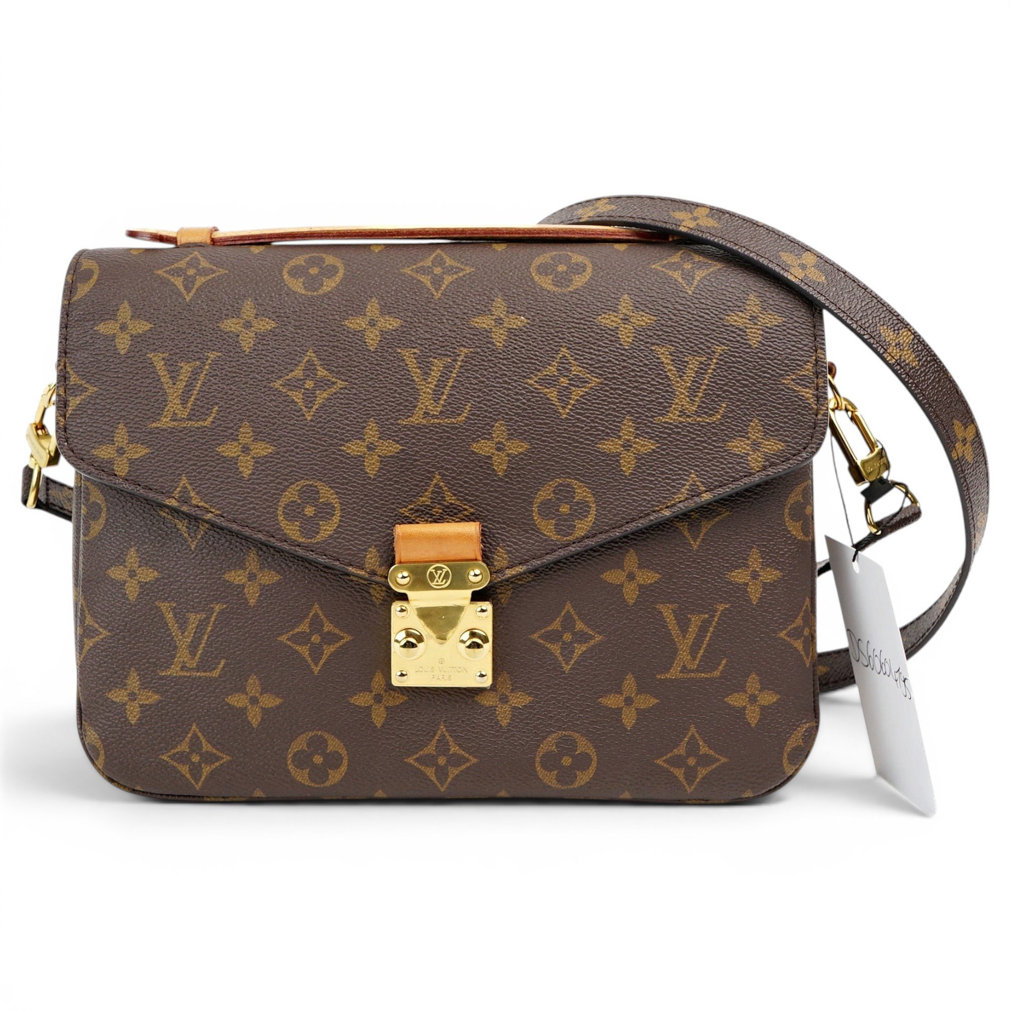 Metis leather crossbody bag