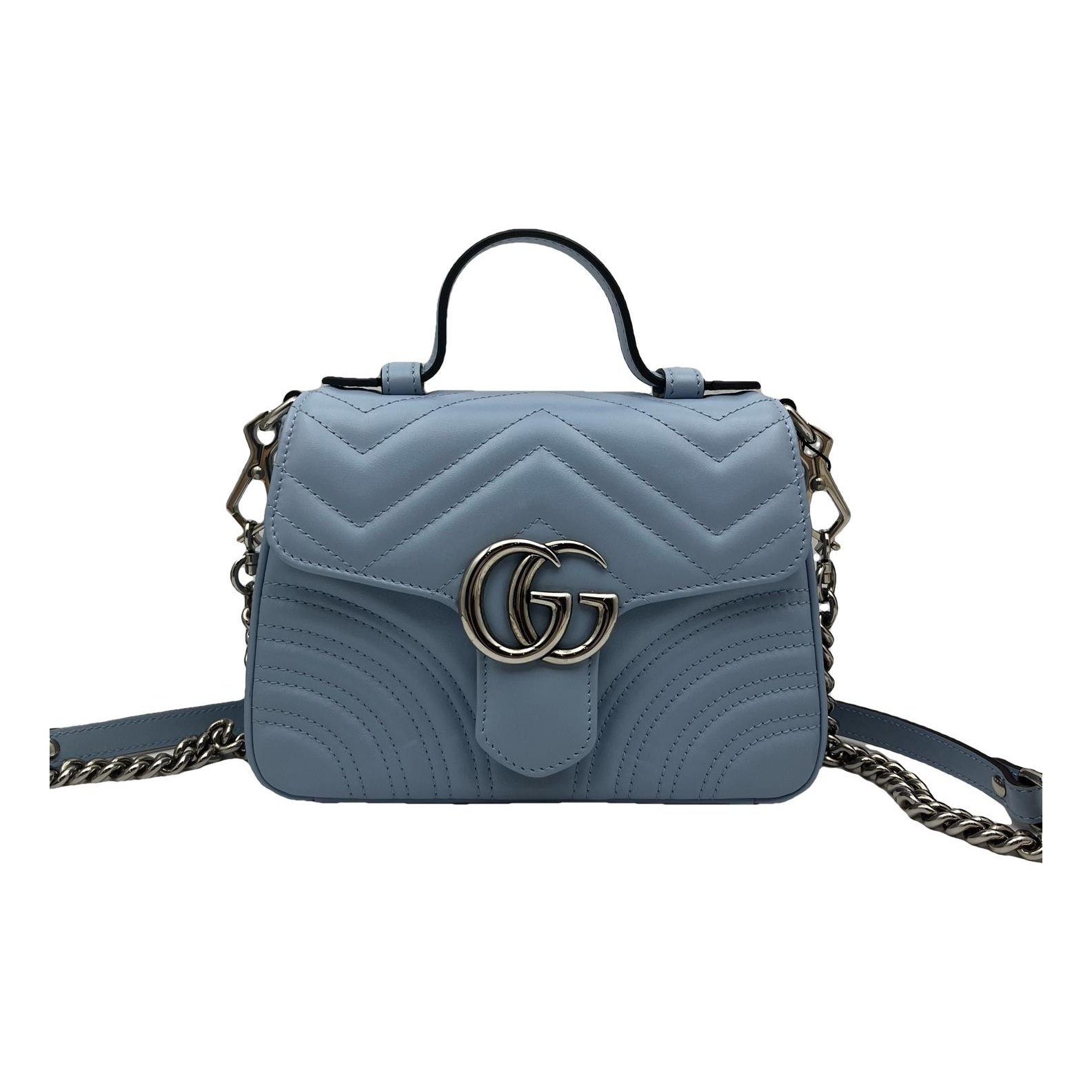 GG Marmont Flap leather handbag