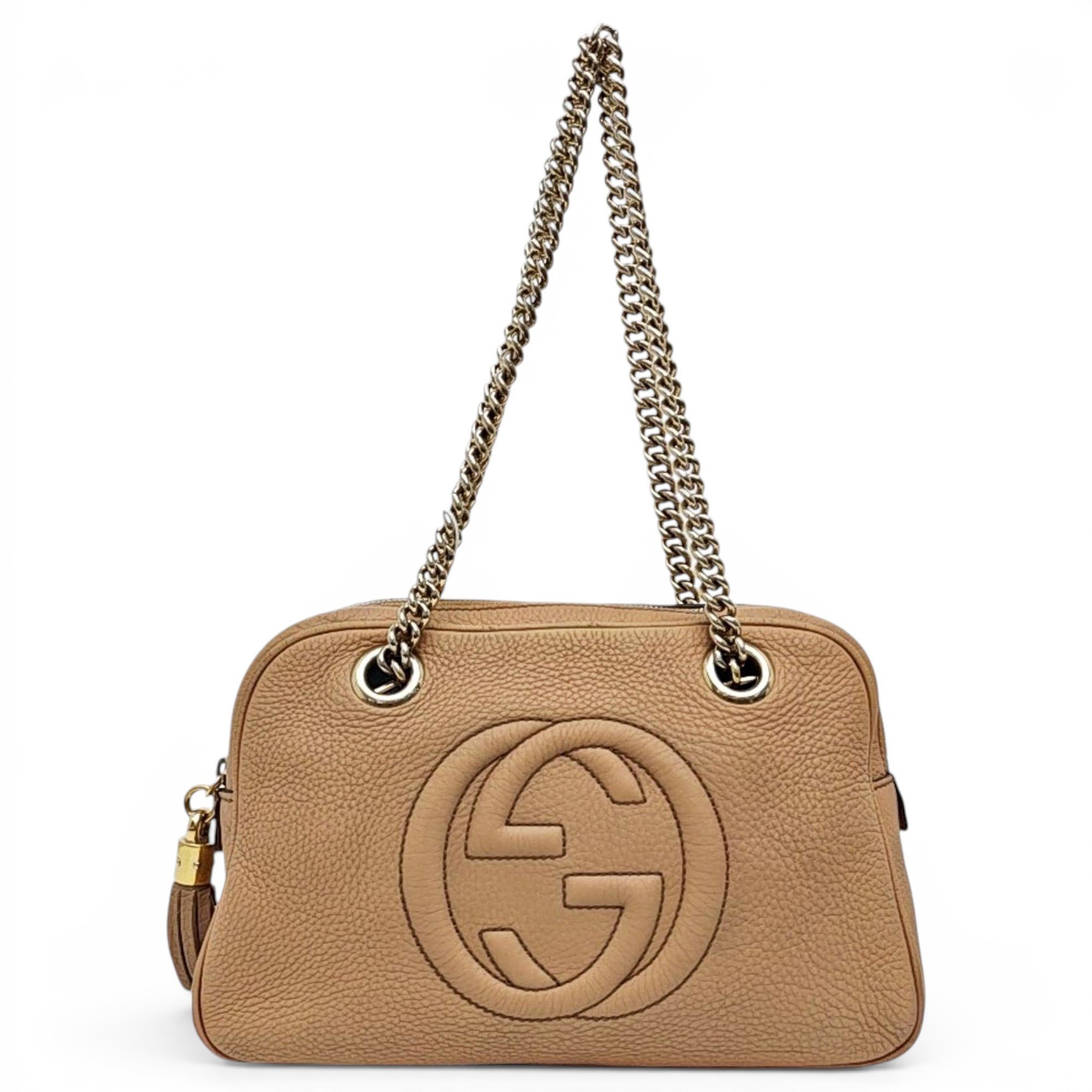 Soho Double Chain leather handbag