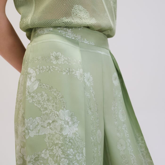 베르 떵드르 “brides De Gala En Fleurs” 팬츠