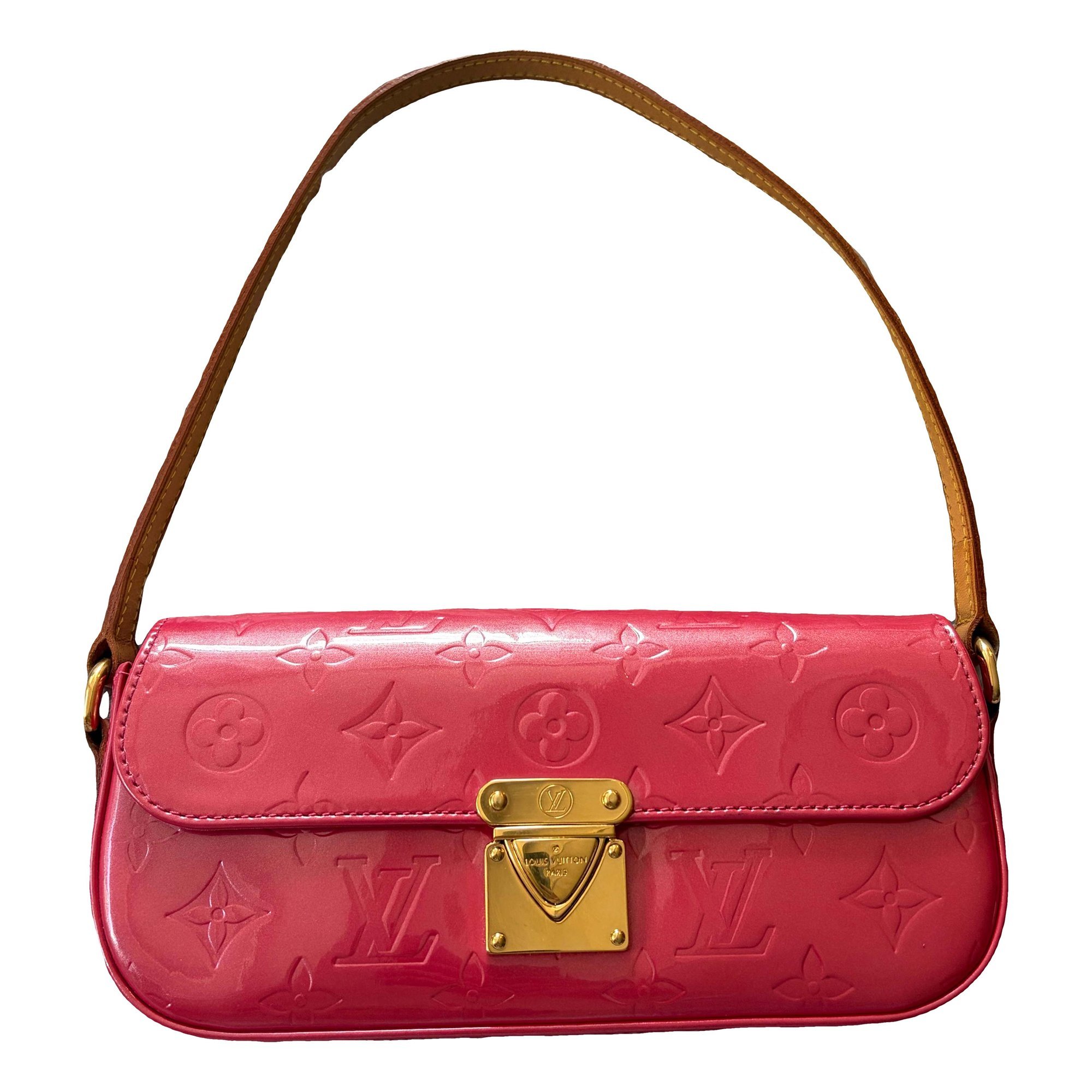 Malibu Street patent leather handbag
