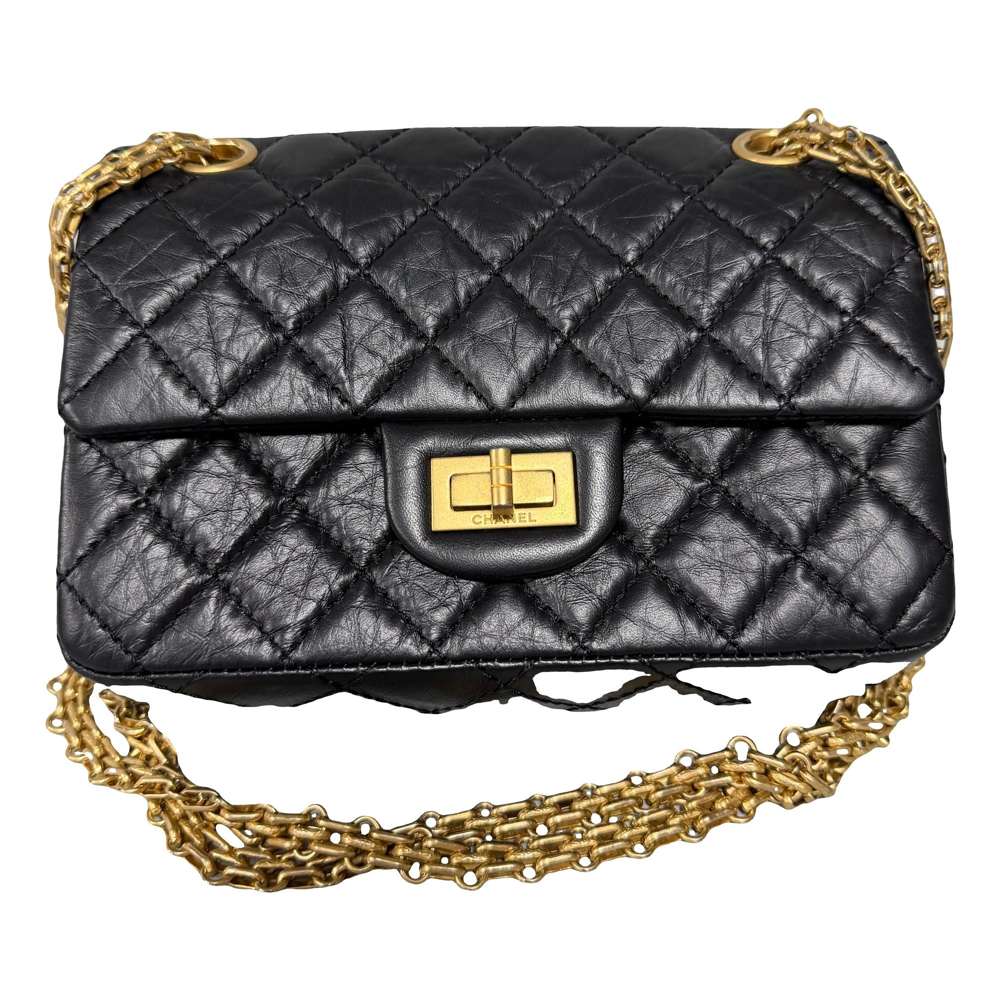 2.55 leather handbag