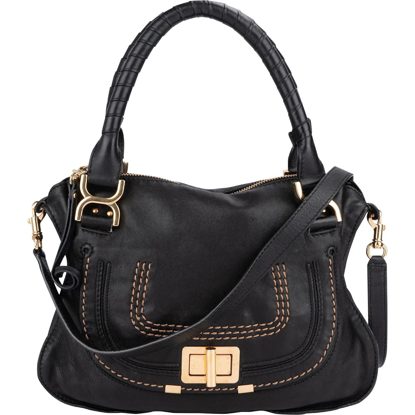 Marcie leather handbag