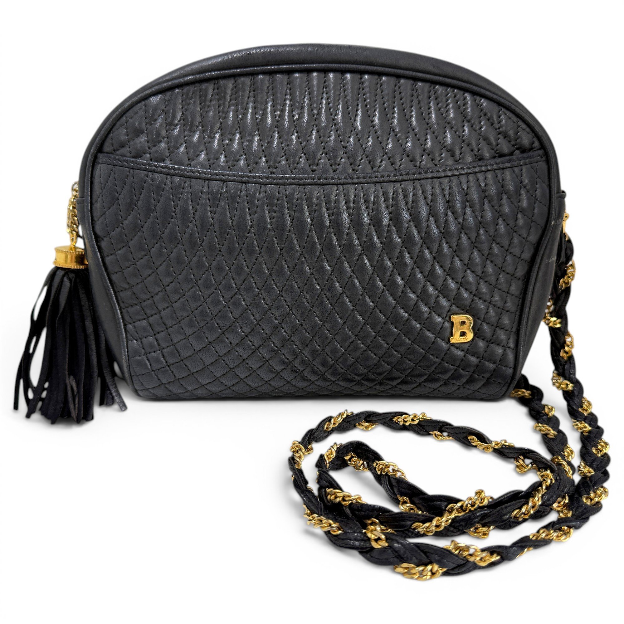 Leather crossbody bag