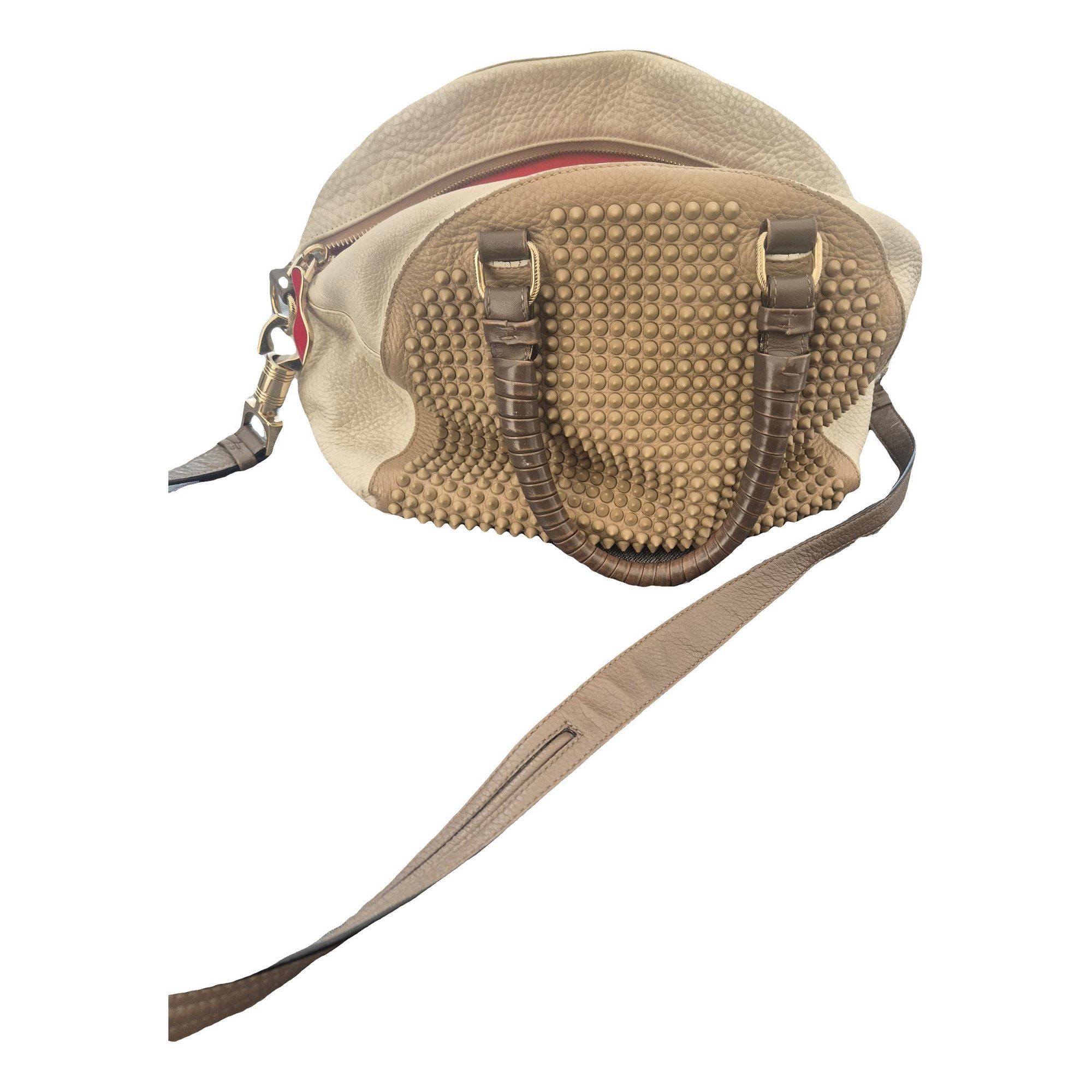 Loubiposh leather crossbody bag