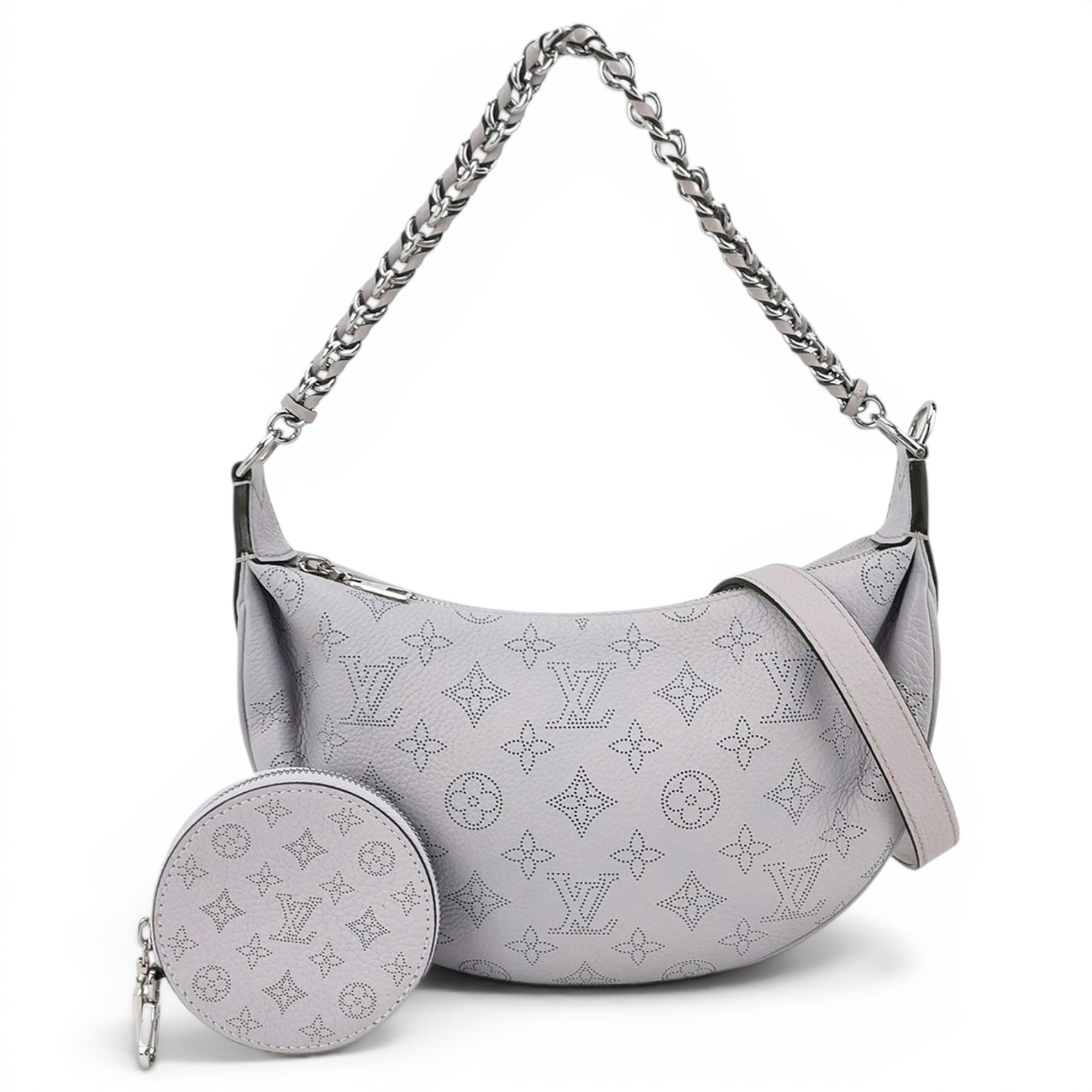 Loop leather handbag
