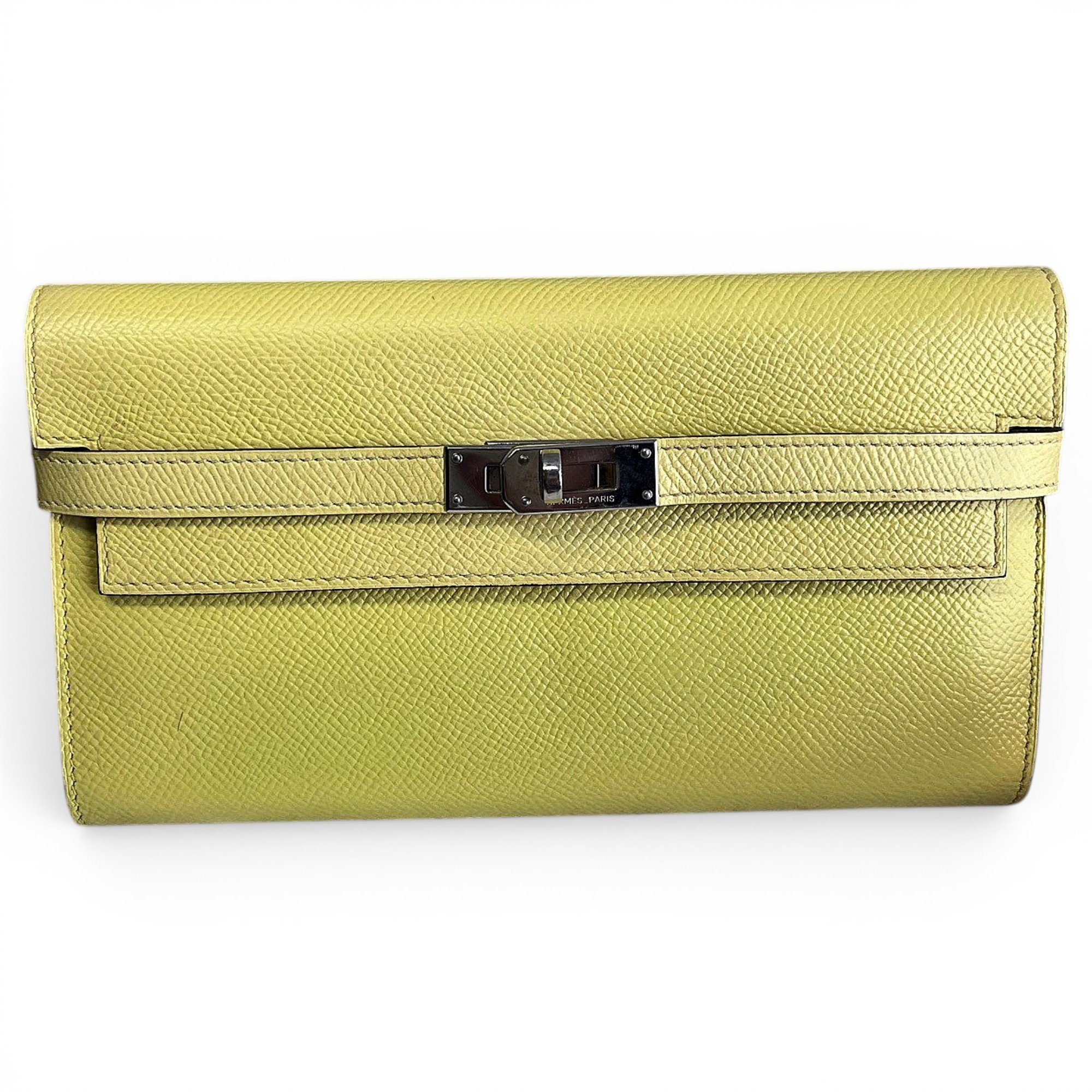 Kelly to go leather clutch bag