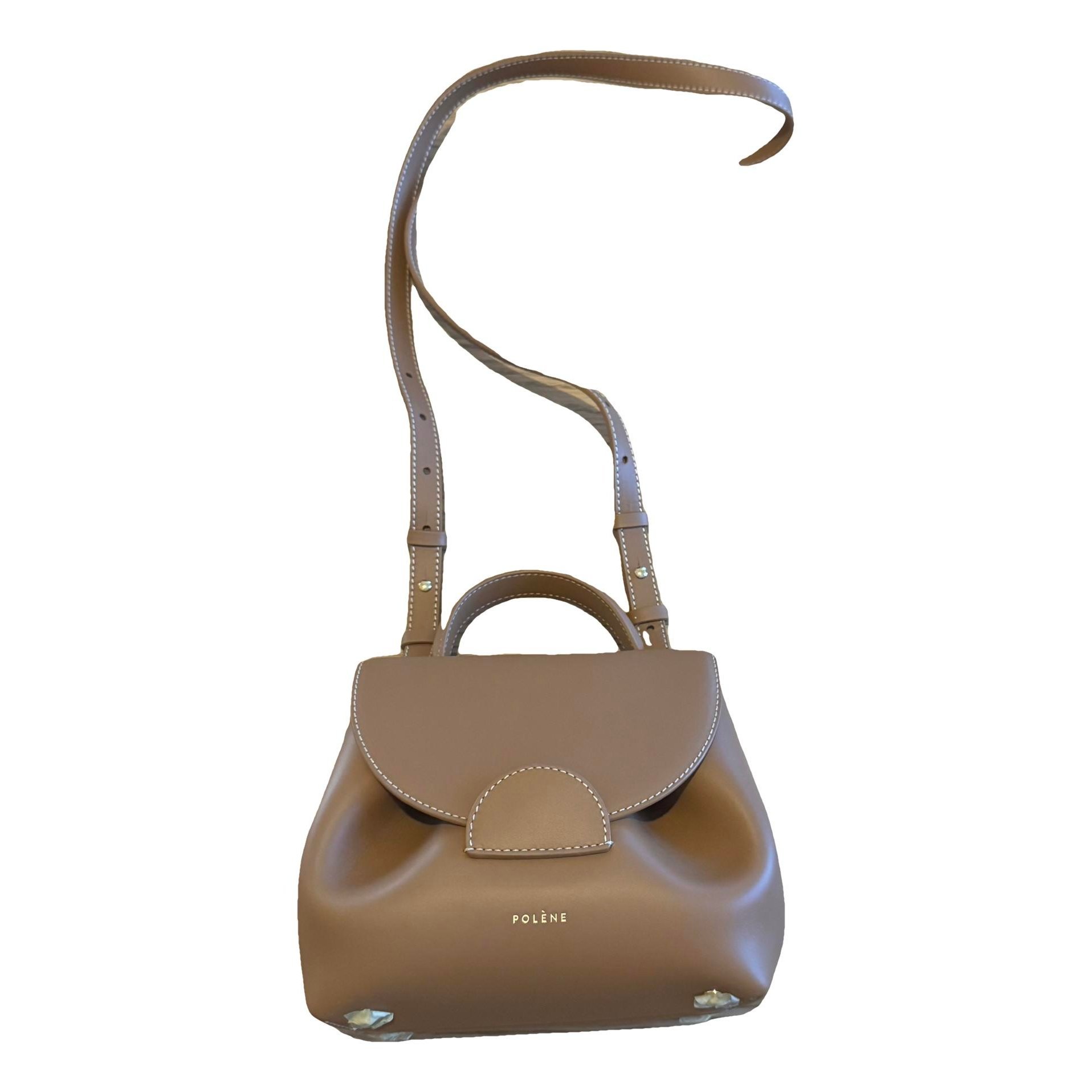 Numéro un nano leather crossbody bag