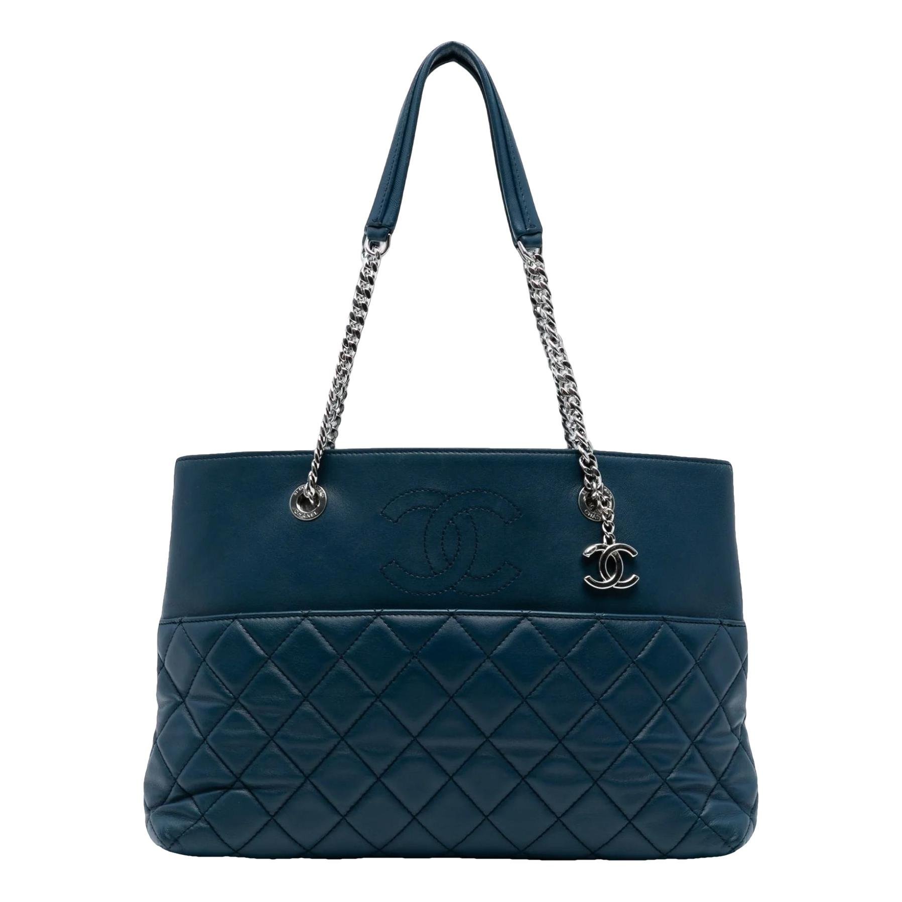 Grand shopping leather bag