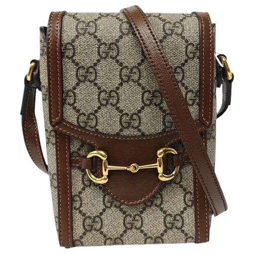 Handle Horsebit 1955 leather mini bag