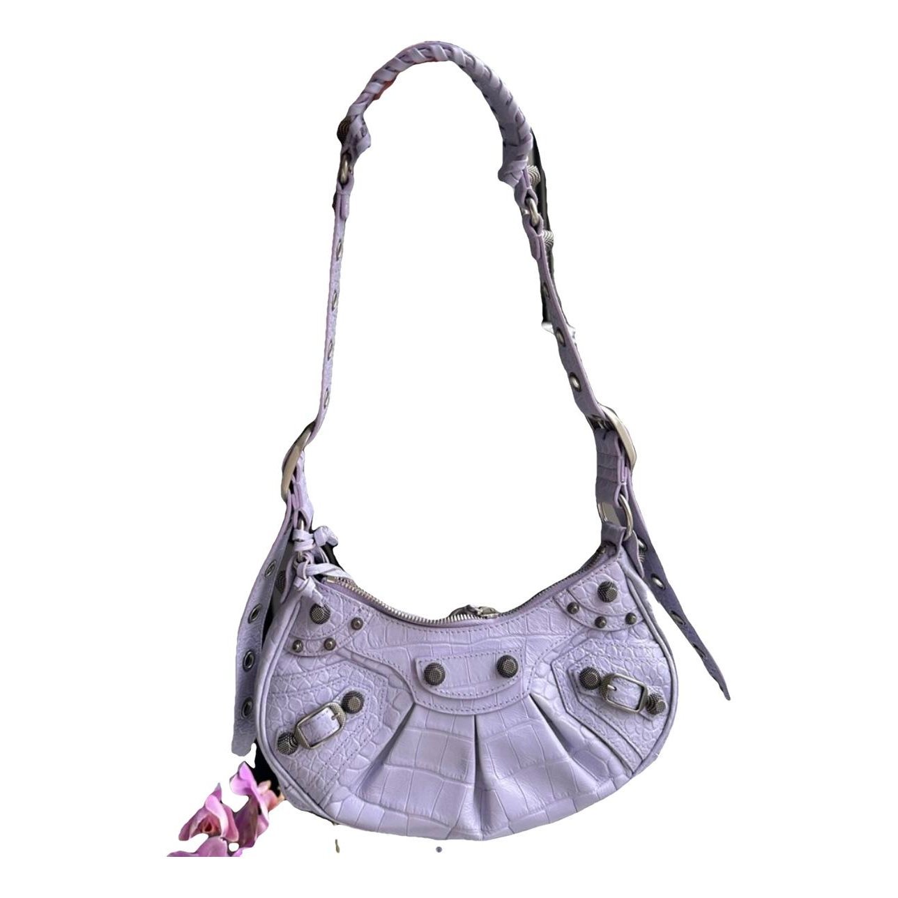 Le Cagole crocodile handbag