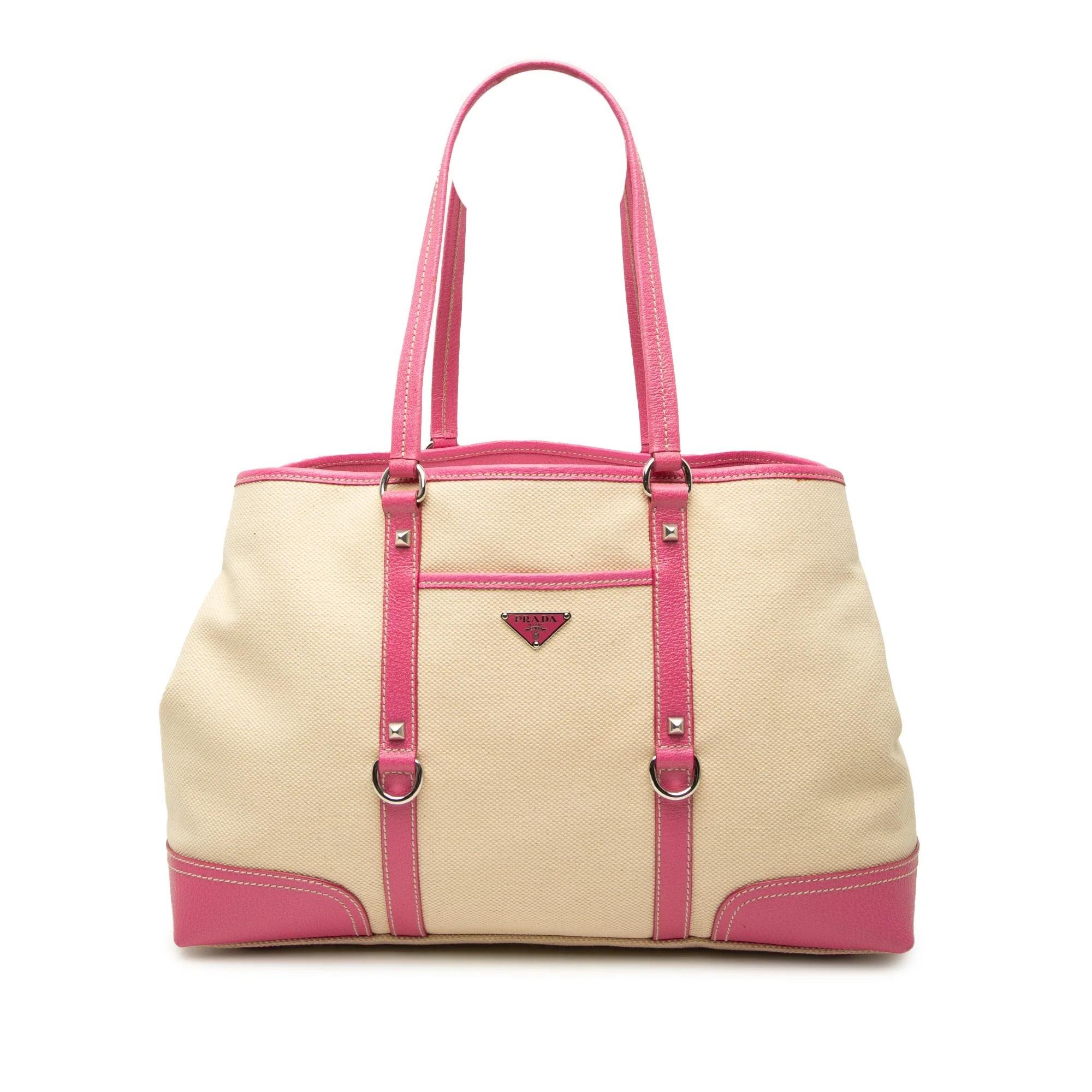 Prada Pocket leather satchel