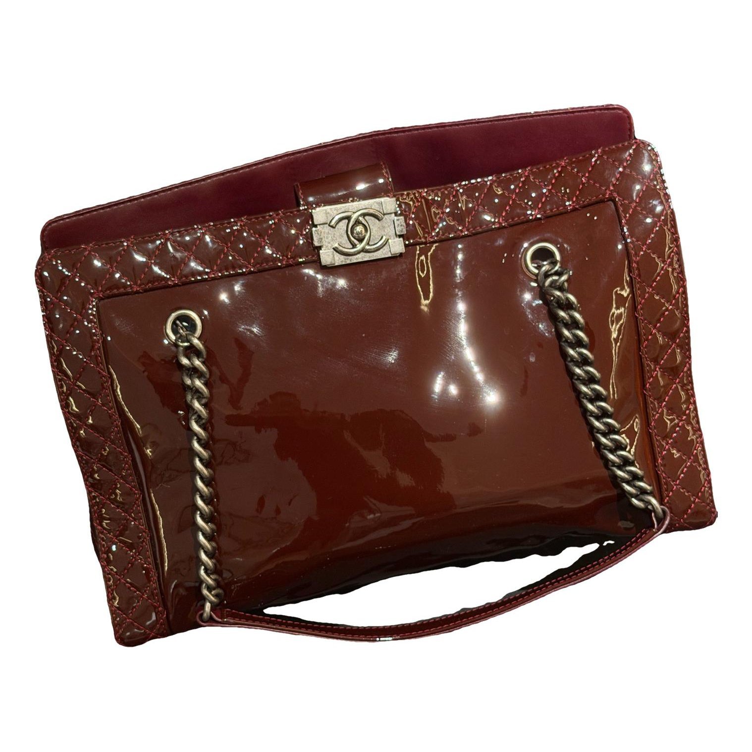 Leather handbag