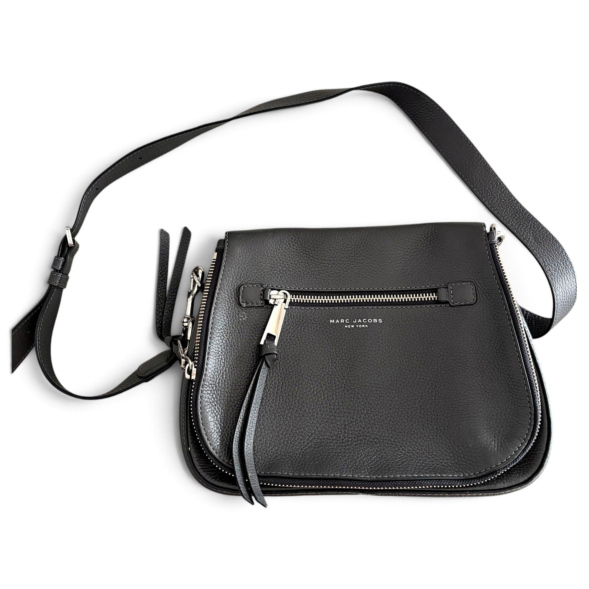 The Editor leather crossbody bag
