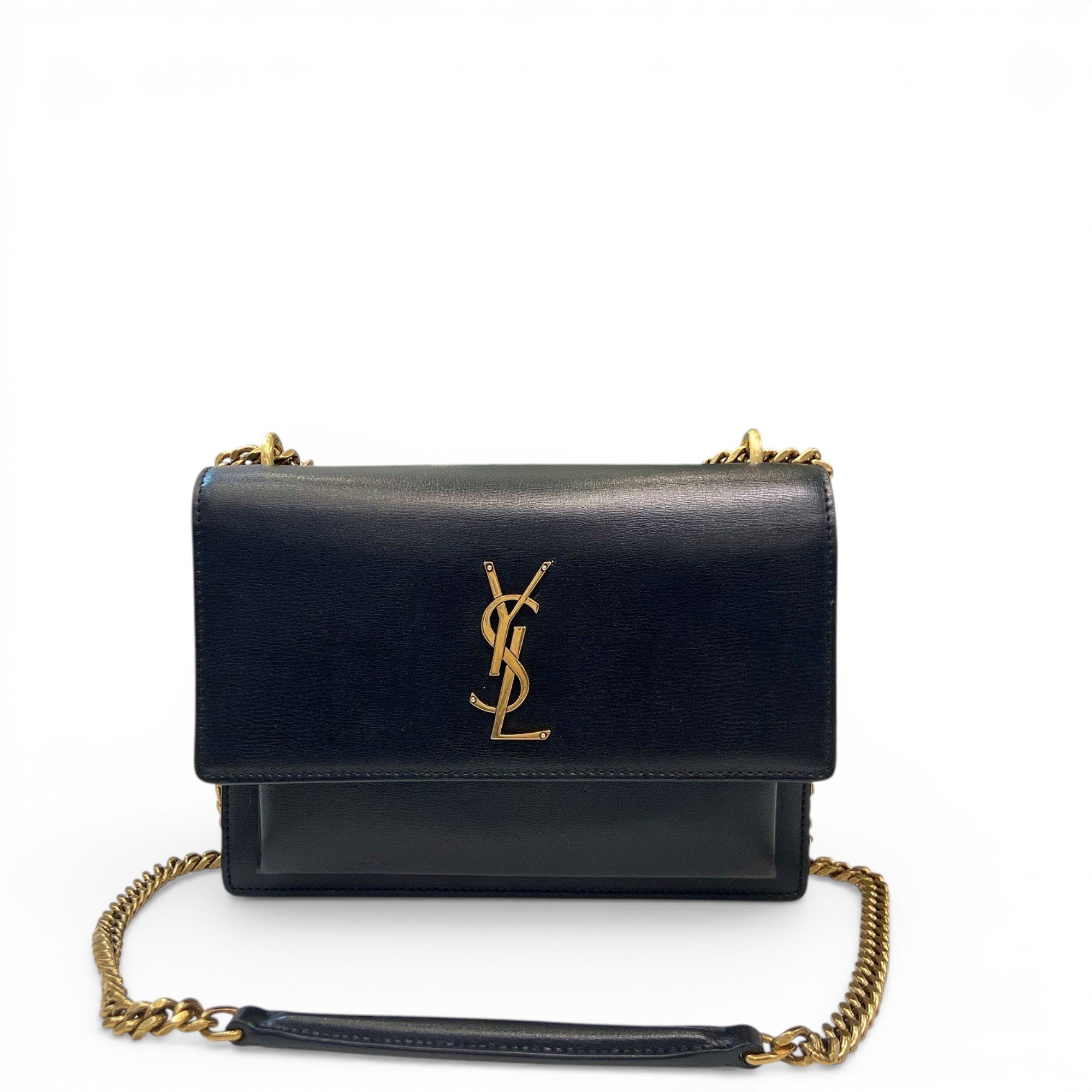Sunset leather handbag