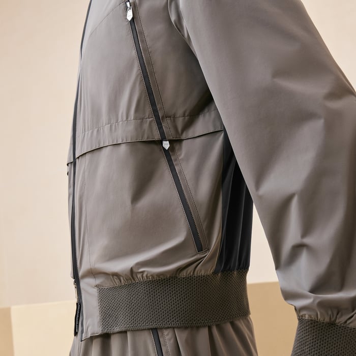 Tourbe Sport Capsule Rib-trim Jacket
