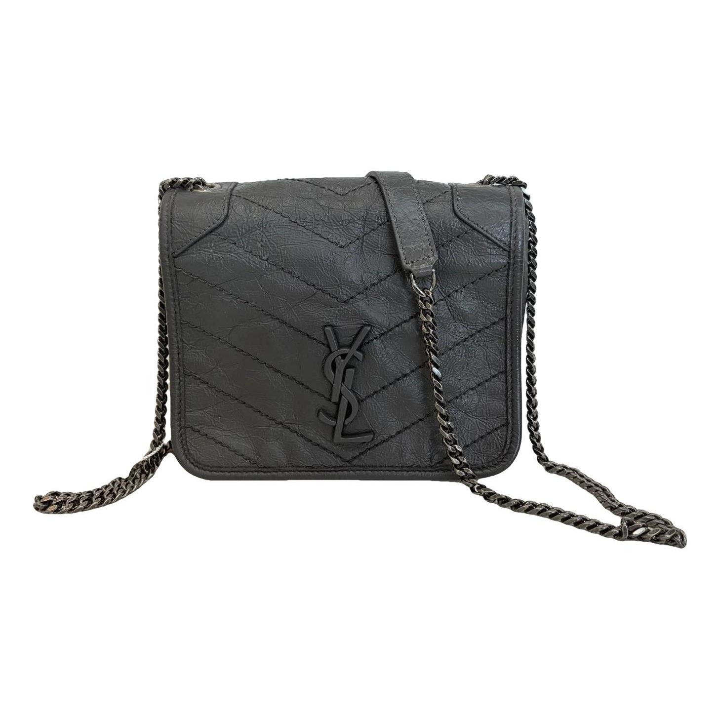 Niki leather crossbody bag