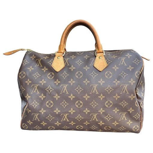 Speedy leather handbag