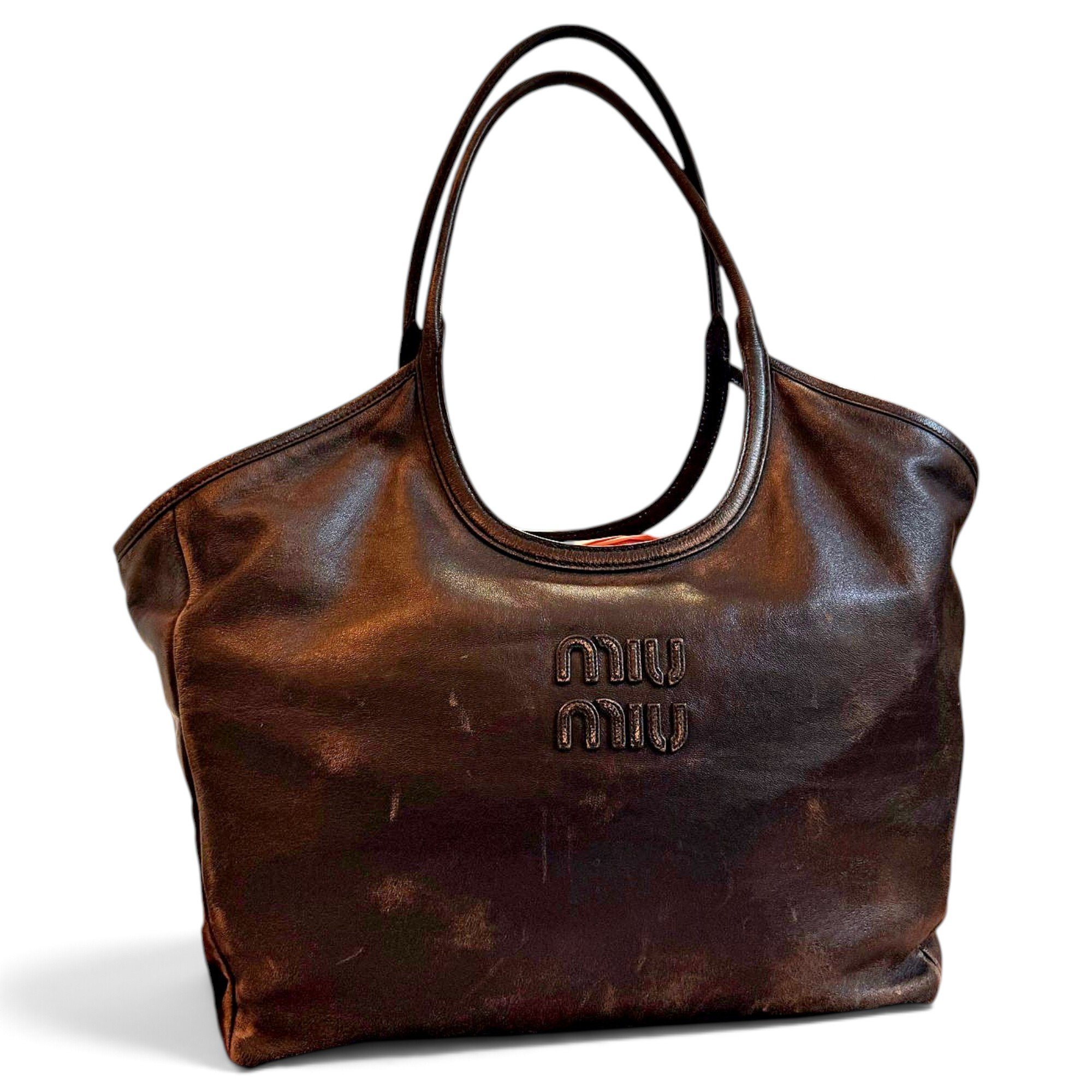 Ivy leather tote