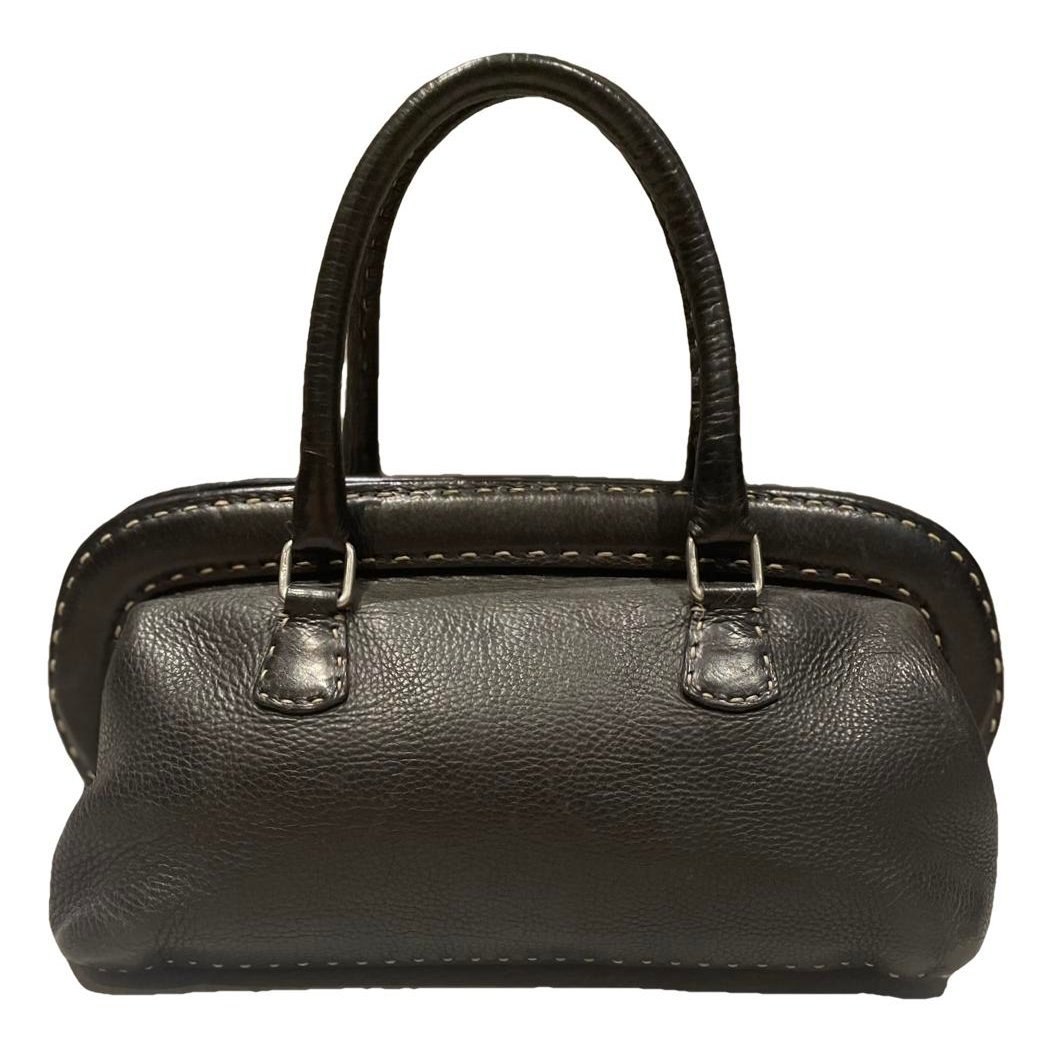 Leather handbag