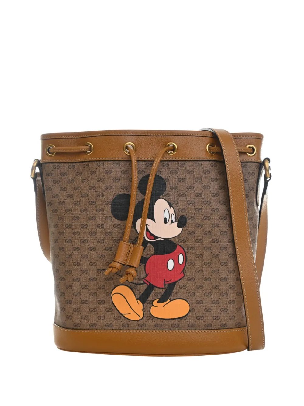 2016-2026 Micro GG Supreme Mickey Mouse bucket bag