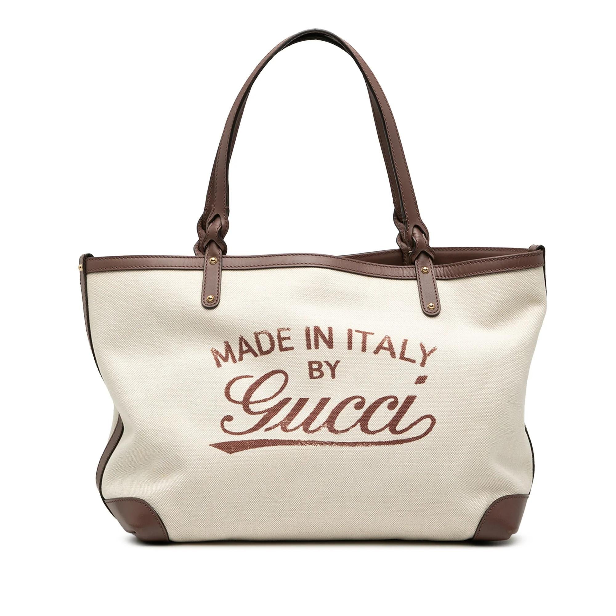 Leather tote
