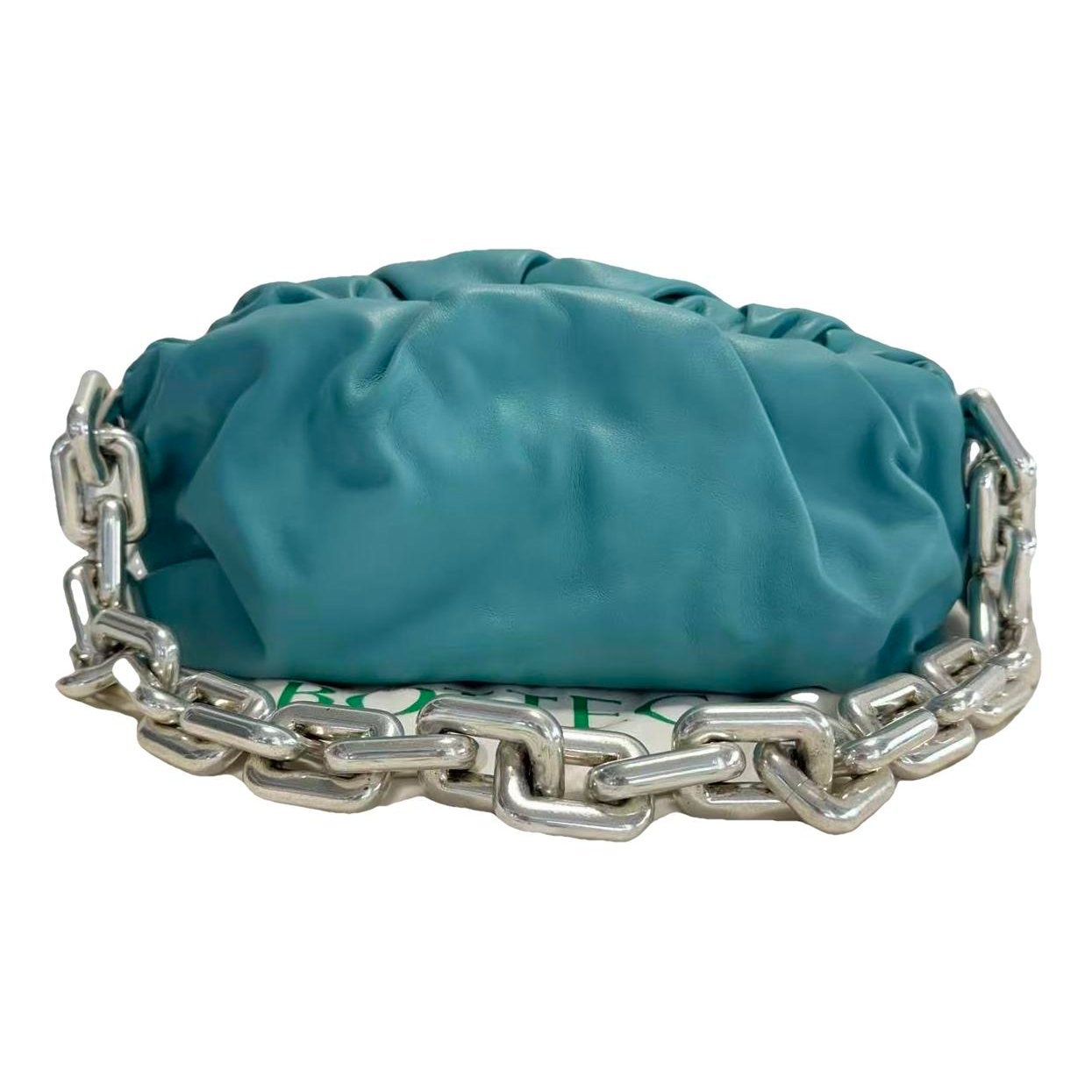 Chain Pouch leather handbag