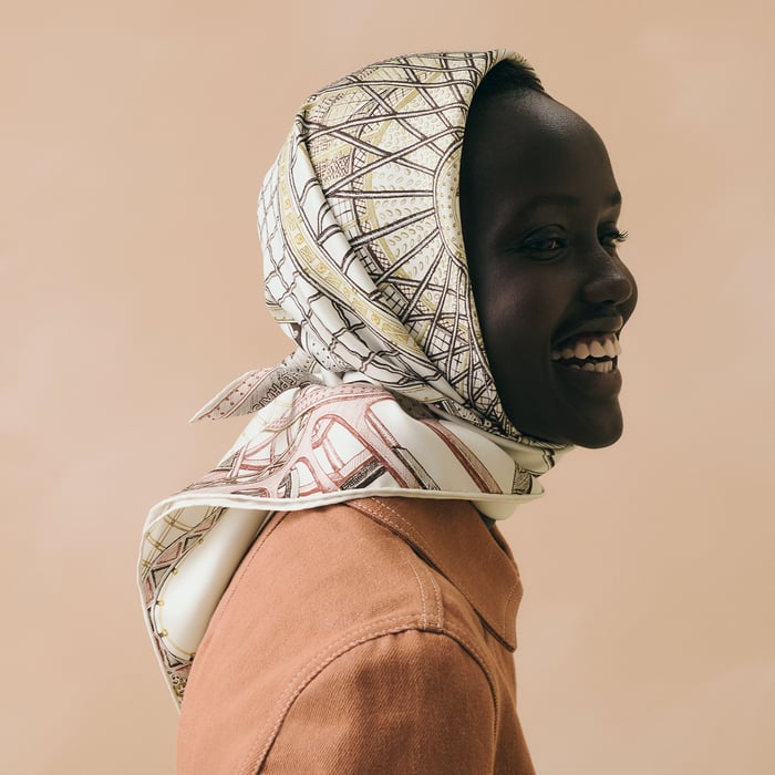 Chevaux d'Hephaistos Scarf 90