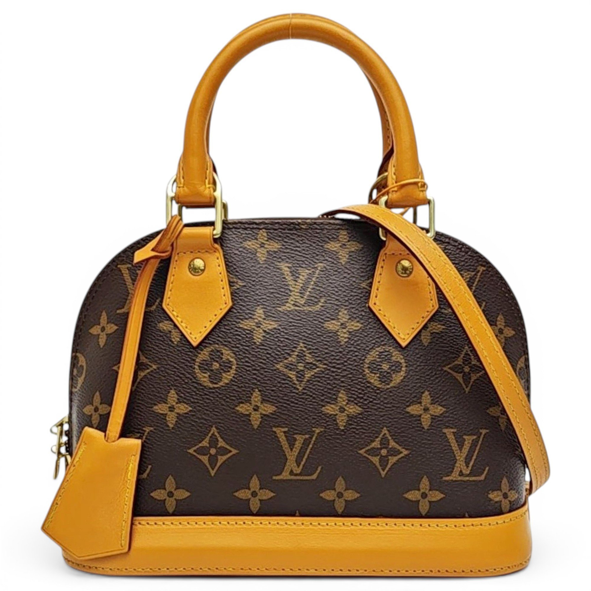 Alma leather handbag
