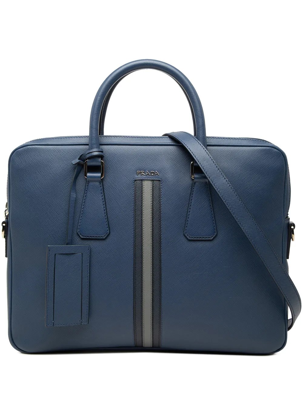 2013-2026 Saffiano Striped business bag