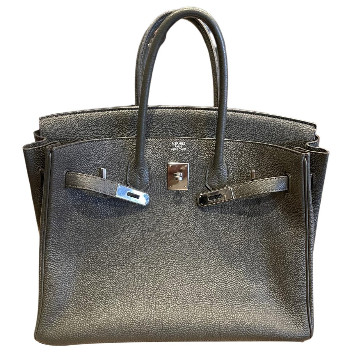 Hermes Birkin 35 Handbag Vert 2011