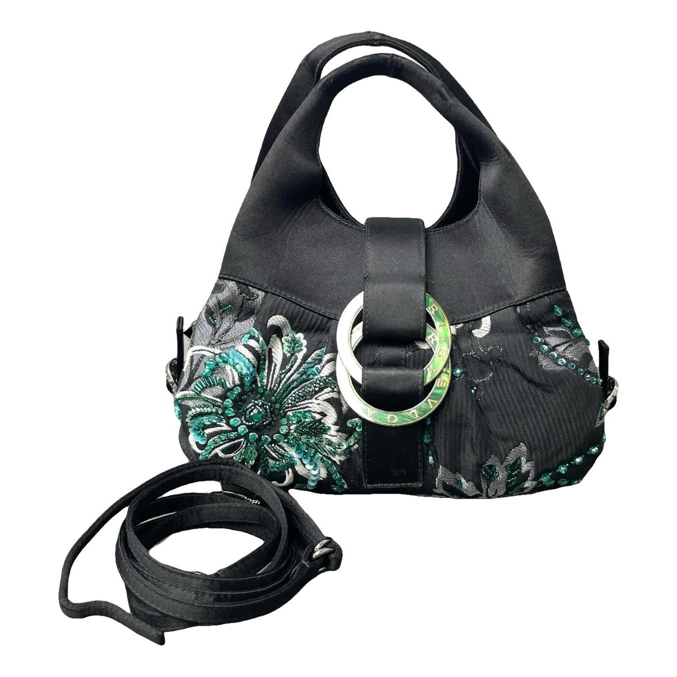 Chandra silk handbag