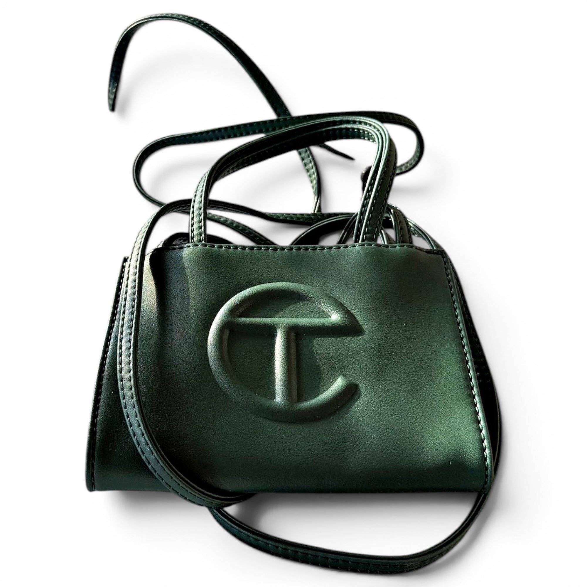 Small Shopping Bag patent leather tote
