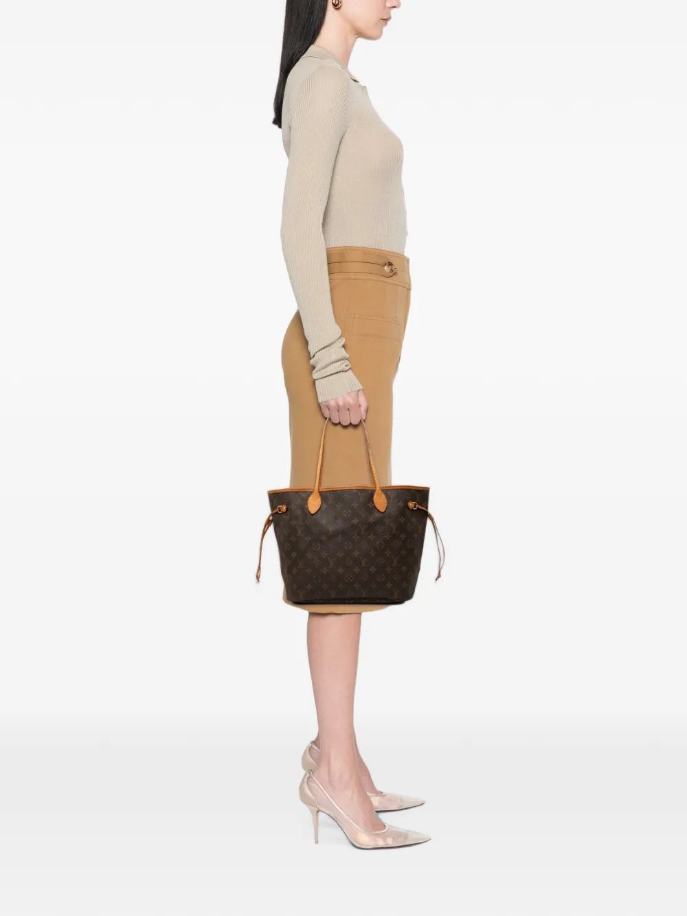 2009 Monogram Neverfull MM tote bag