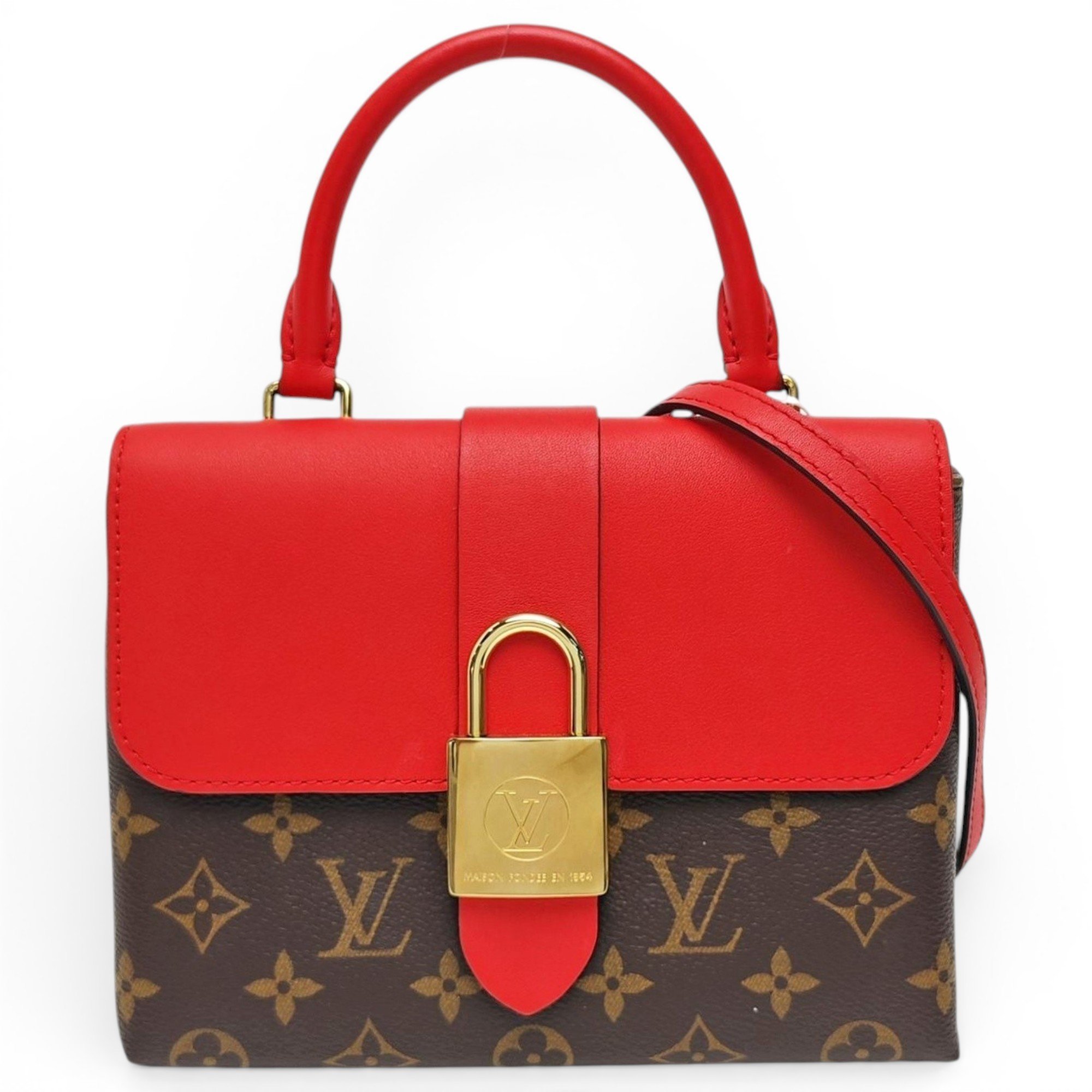 Locky BB leather handbag