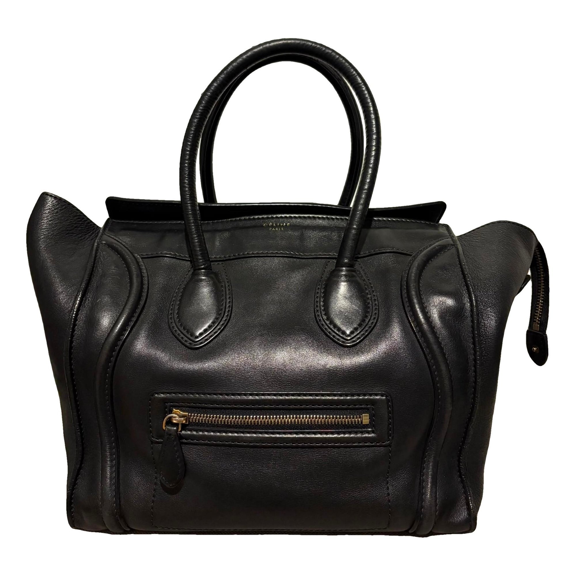 Luggage leather handbag