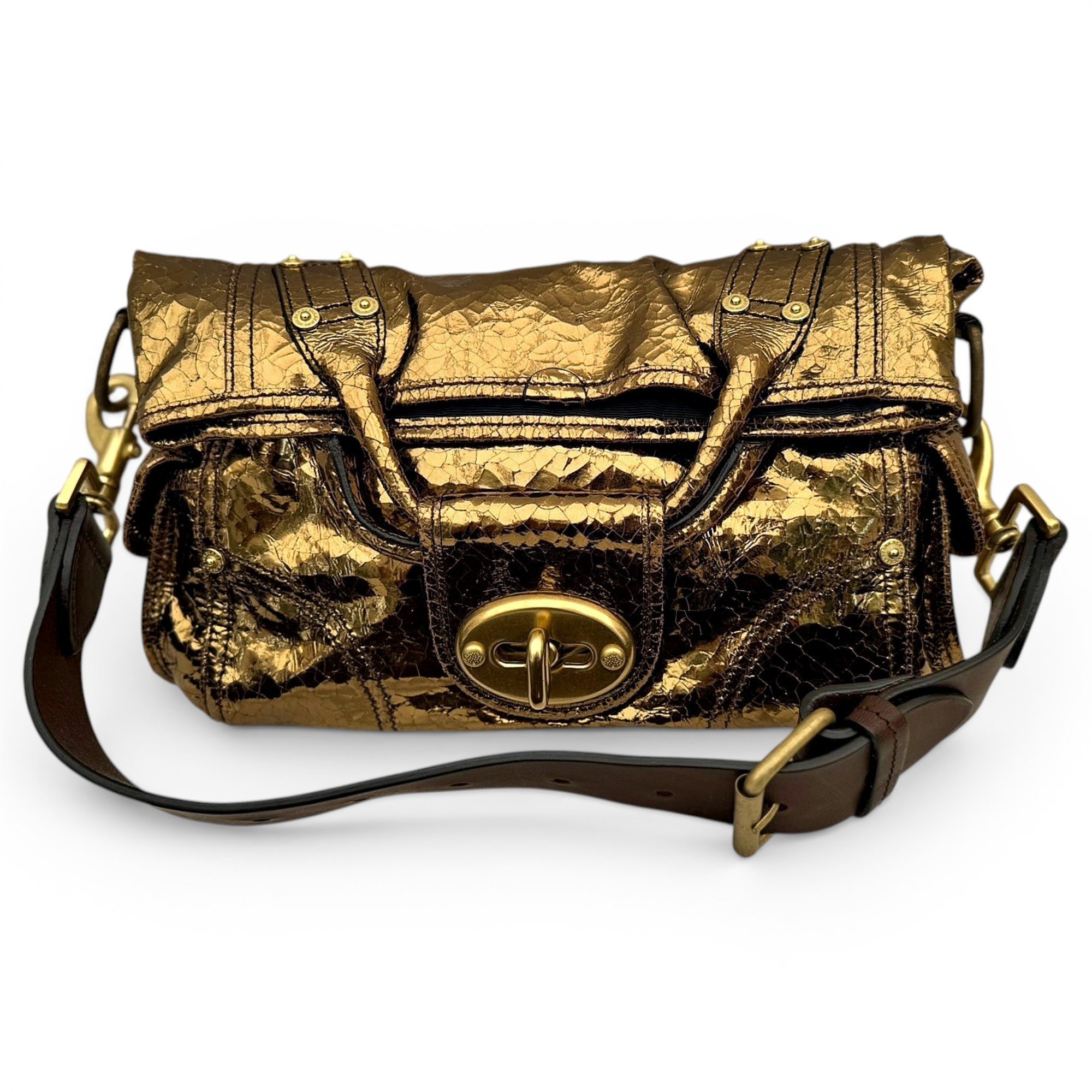 Leather handbag